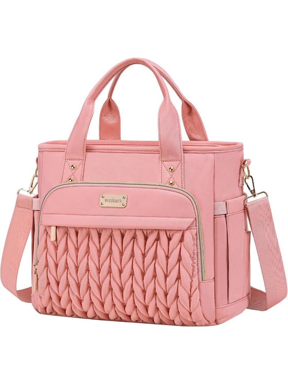 Extra Large Insulated Lunch Tote Bag, Leak Proof & Reusable with Shoulder Strap